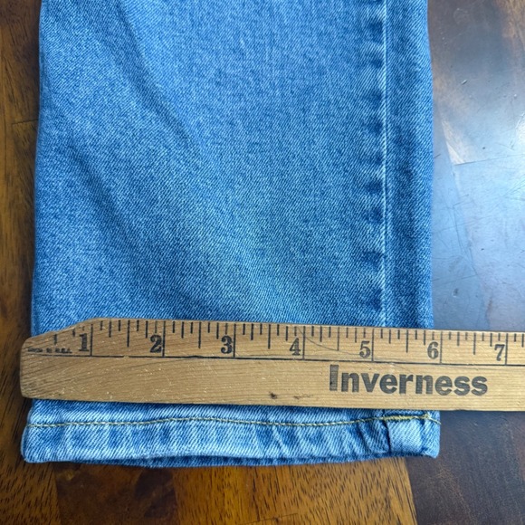 Lee Womens Straight Leg Light Wash Stretch Denim Jeans Size 6 Medium 112353250 - Picture 9 of 12